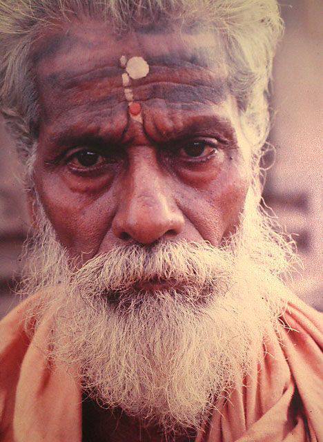 Priest at Konarak - Orissa